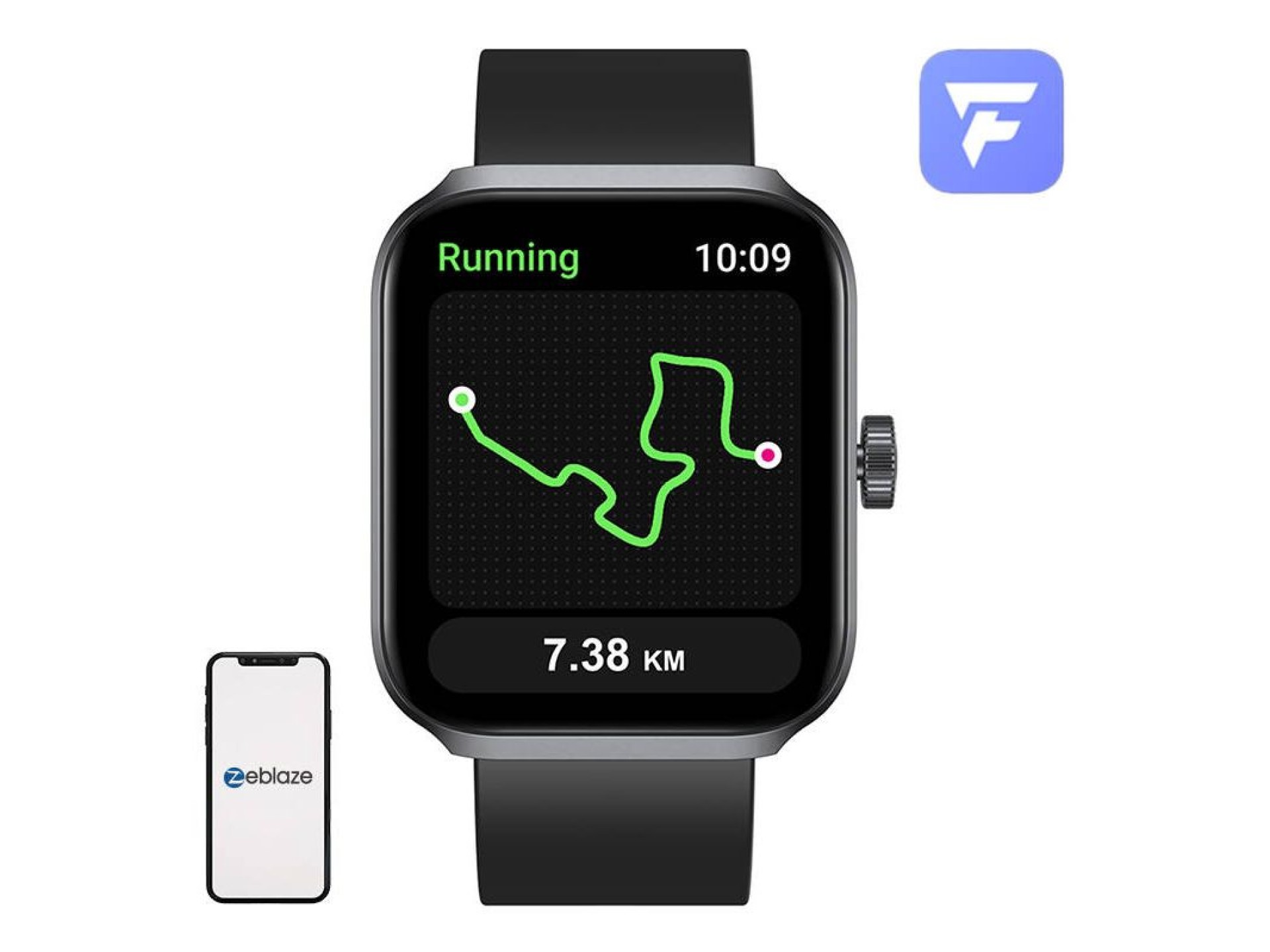 Smartwatch Zeblaze Beyond 3 Plus (Czarny)