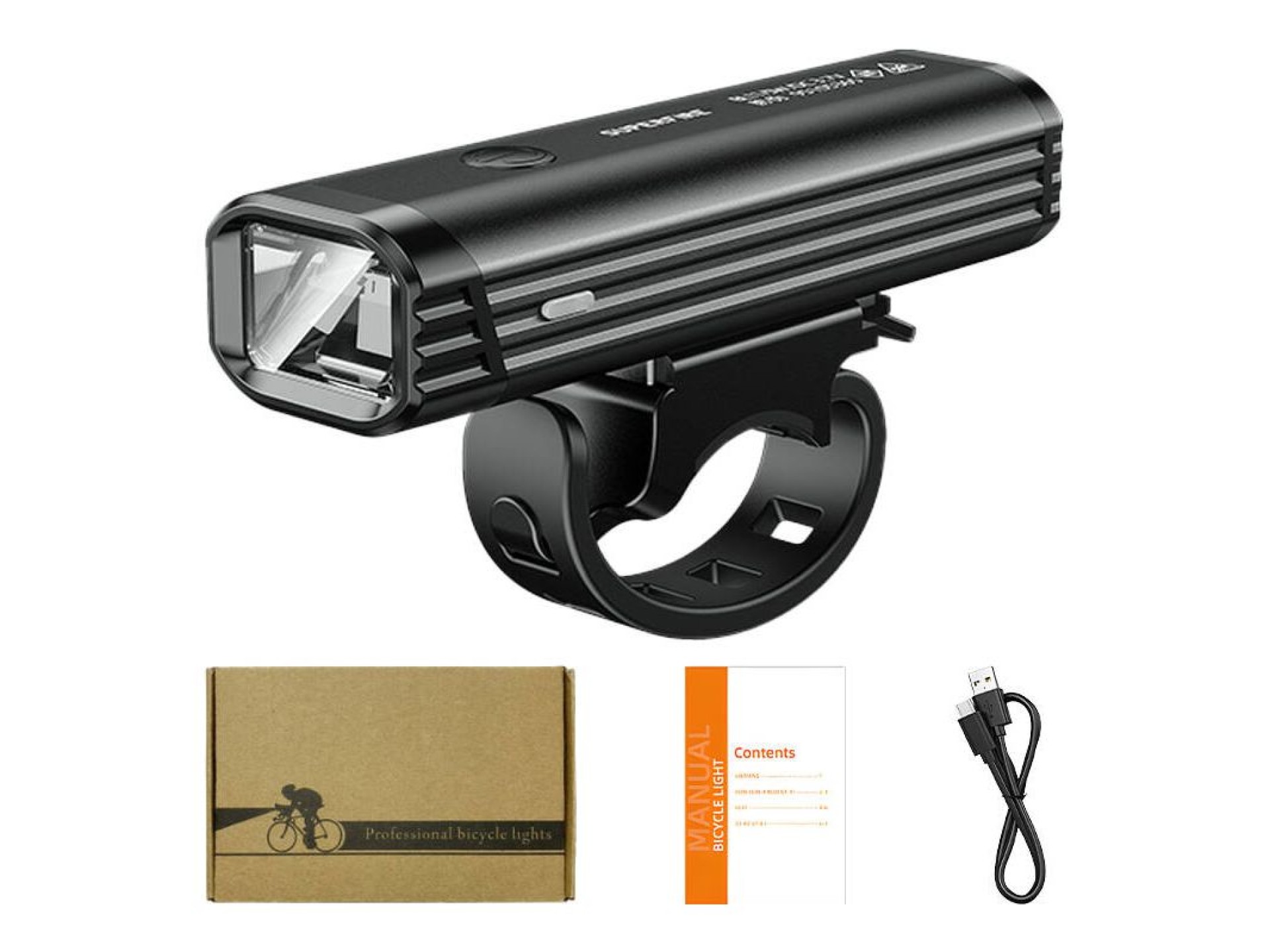 Superfire bike flashlight BL11, USB