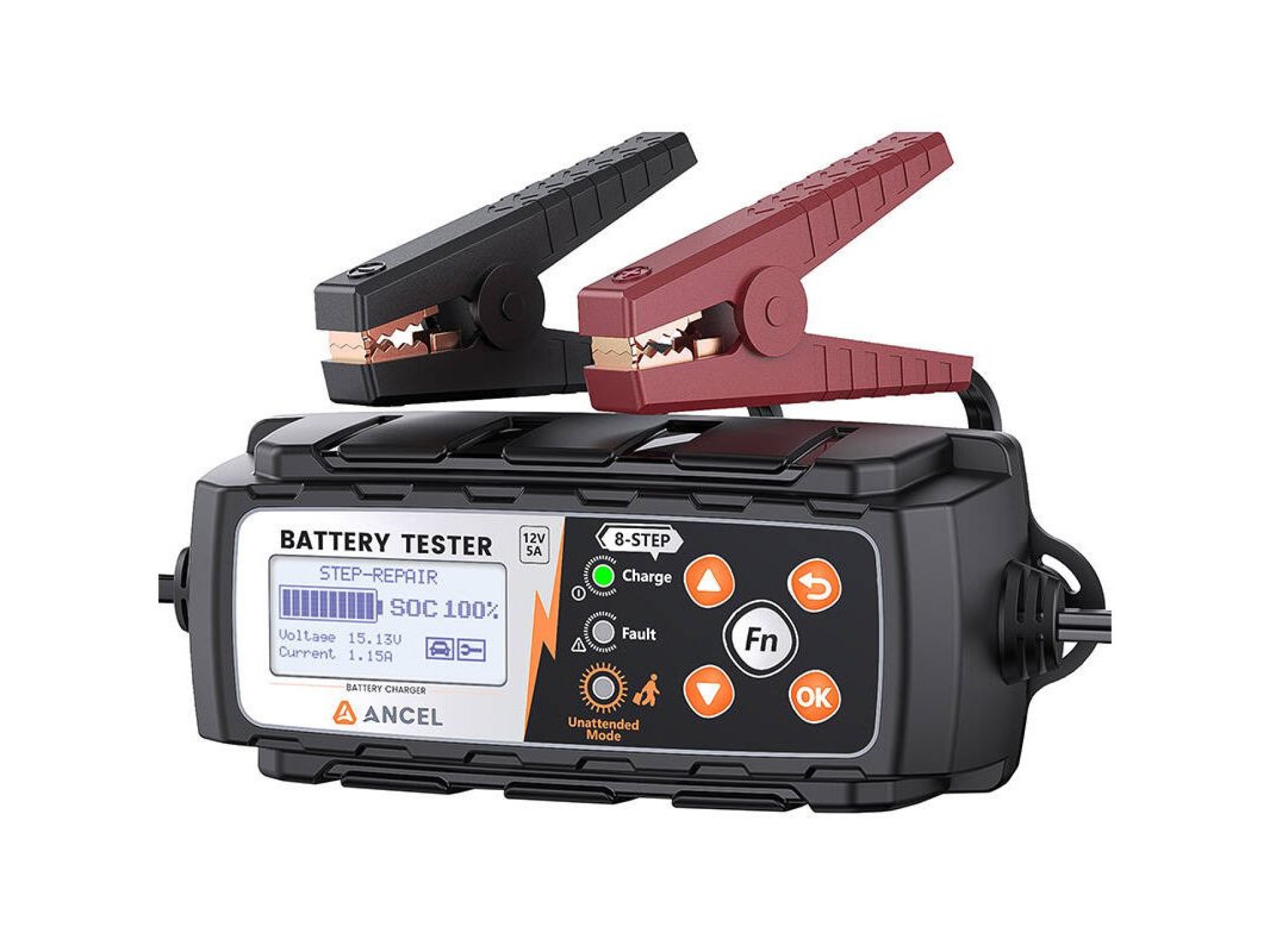 2in1 Battery Tester and Charger Ancel BT521