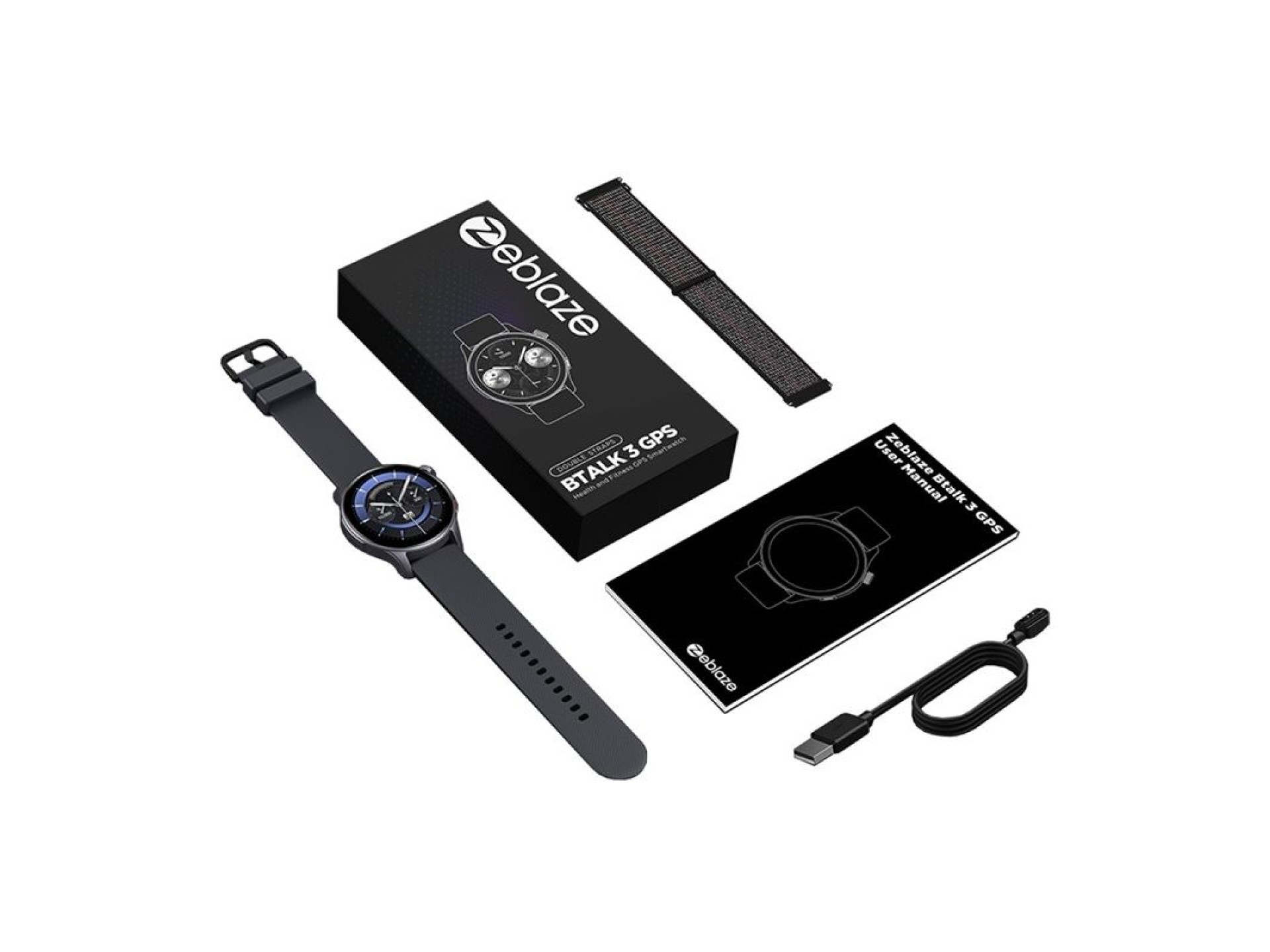 Zeblaze Btalk GPS smartwatch (gray)