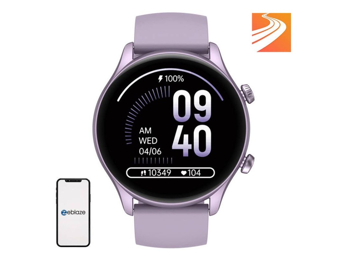 Reloj inteligente Zeblaze Btalk 3 Plus (morado)