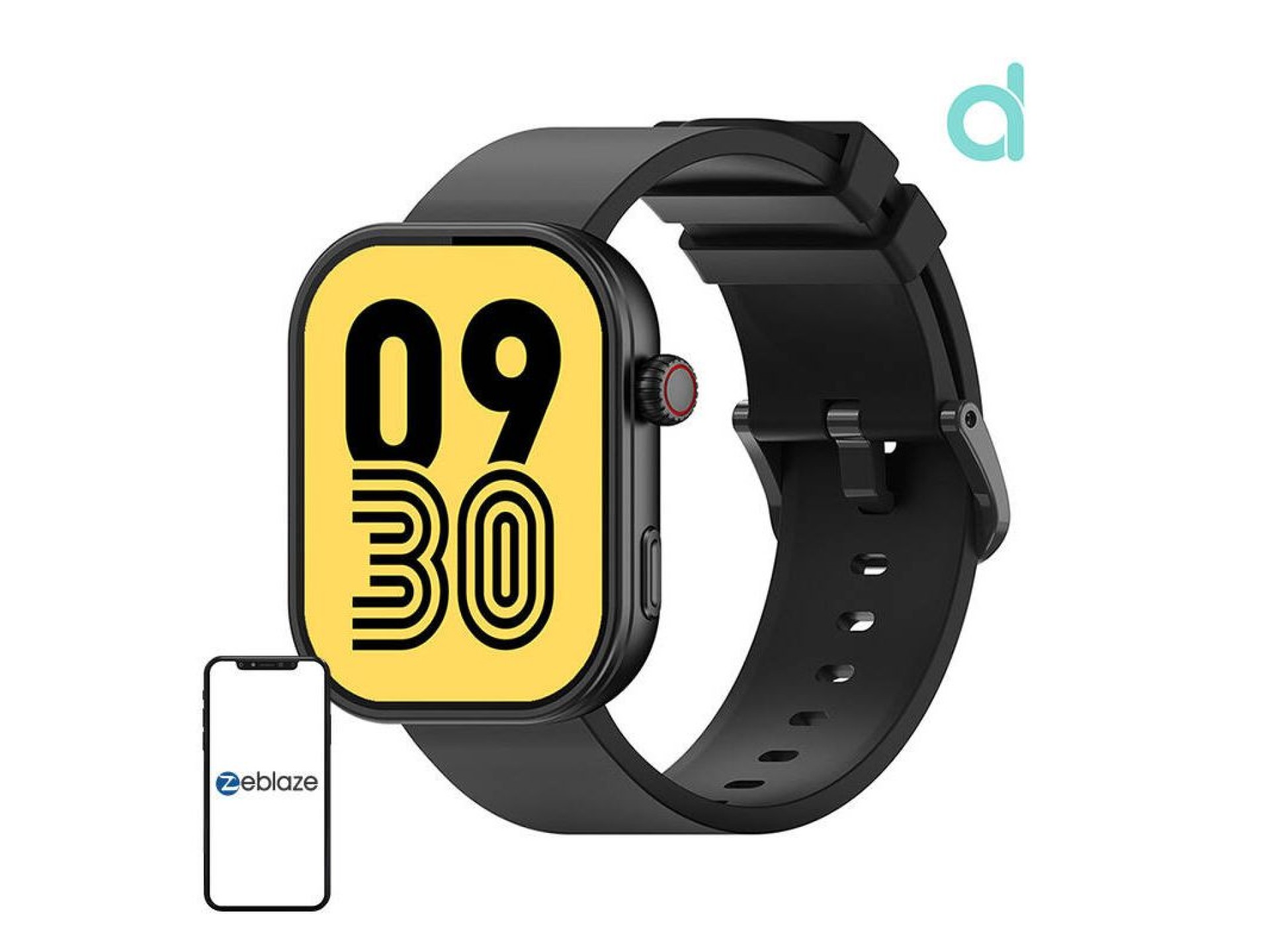 Zeblaze Btalk Plus Smartwatch (Black).