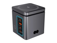 Cargador de red Blitzwolf BW-i113 GaN, USB-A, 3xUSB-C, 105 W Cargador de red Blitzwolf BW-i113 GaN, USB-A, 3xUSB-C, 105 W