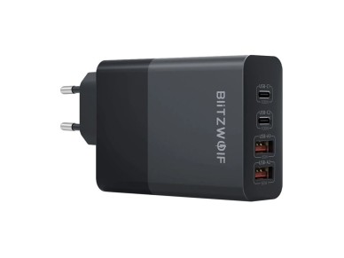 BlitzWolf BW-S29 120W mains charger (black) BlitzWolf BW-S29 120W mains charger (black)