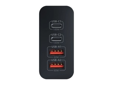BlitzWolf BW-S29 120W mains charger (black) BlitzWolf BW-S29 120W mains charger (black)