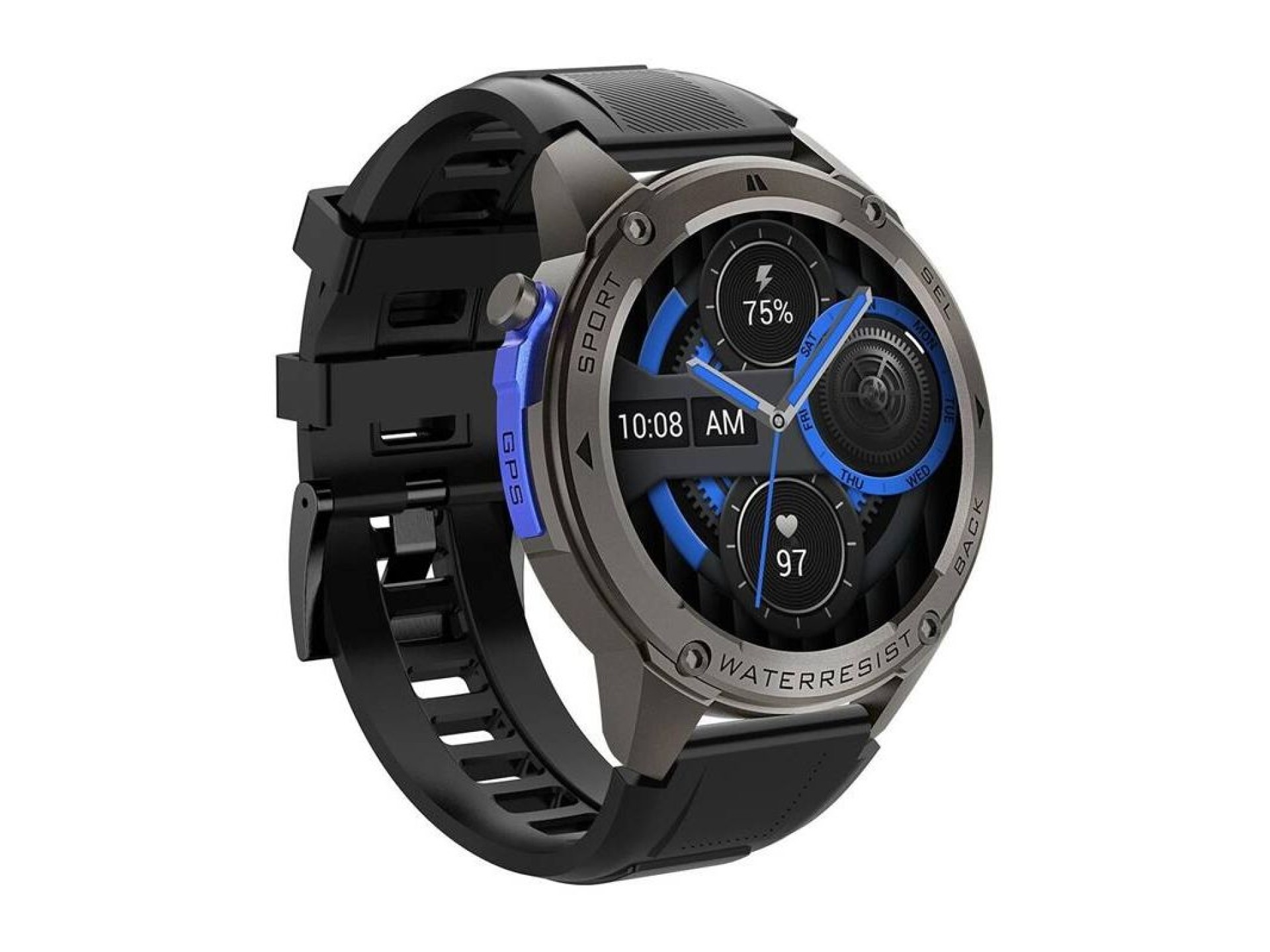 Reloj negro BlitzWolf BW-Voyager1