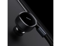 Baseus car charger Enjoyment Retractable 2w1 30W black with cable 2x USB-C Baseus car charger Enjoyment Retractable 2w1 30W black with cable 2x USB-C