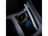 Baseus car charger Enjoyment Retractable 2w1 30W black with cable 2x USB-C Baseus car charger Enjoyment Retractable 2w1 30W black with cable 2x USB-C