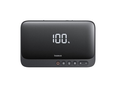 Arrancador de coche 4 en 1 Baseus Super Energy Series, 600 A, color negro