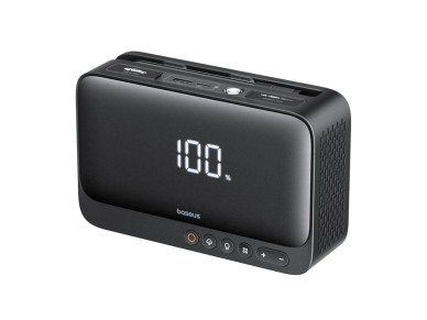 Arrancador de coche 4 en 1 Baseus Super Energy Series, 600 A, color negro