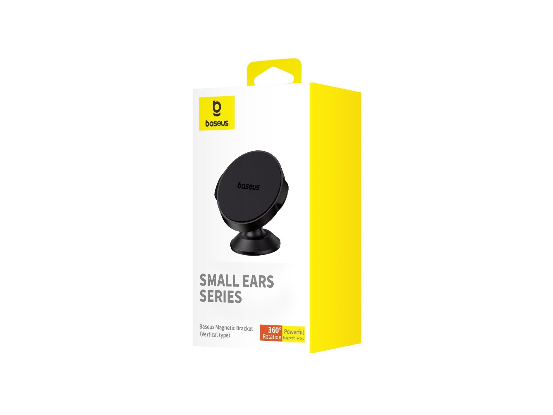 Baseus car holder Small Ears vertical type magnetic cluster black glued