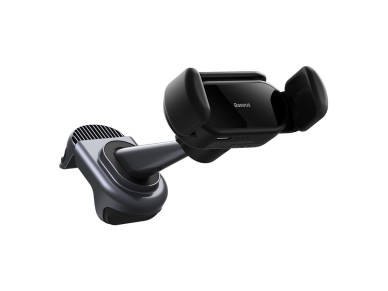 Baseus car holder T-Space black for air vent solar