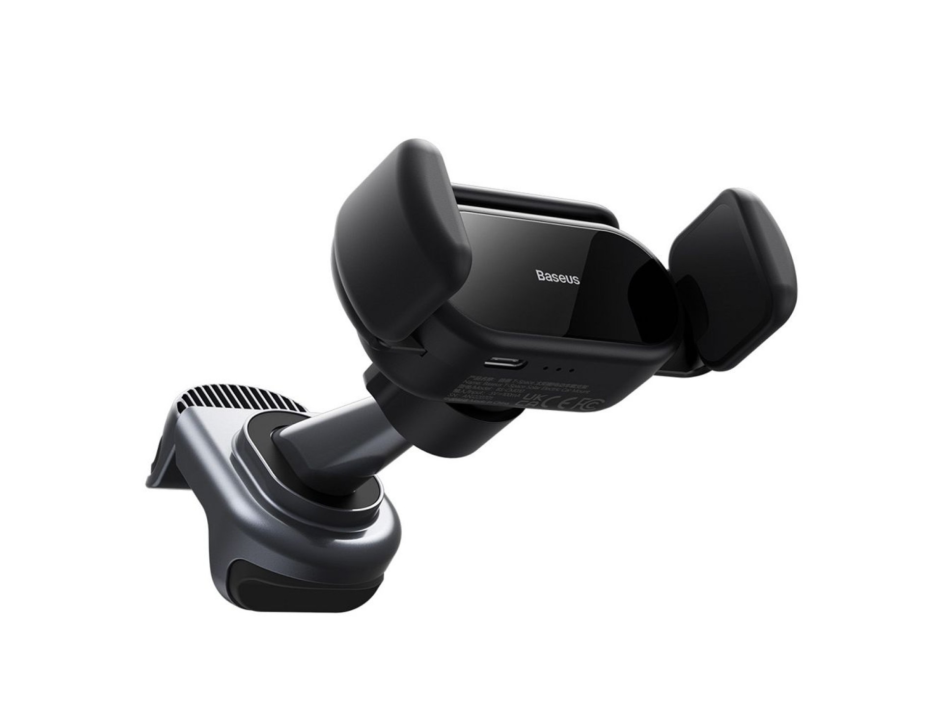 Soporte para coche Baseus T-Space negro para rejilla de ventilación solar