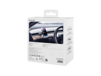 Soporte para coche Baseus T-Space negro para rejilla de ventilaci�n solar