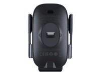 Baseus car holder Milky Way Pro with wireless charging function 15W black Baseus car holder Milky Way Pro with wireless charging function 15W black