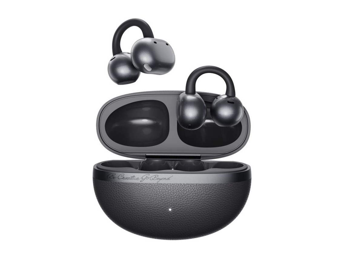 Fones de ouvido sem fio QCY Crossky C50 (cinza)