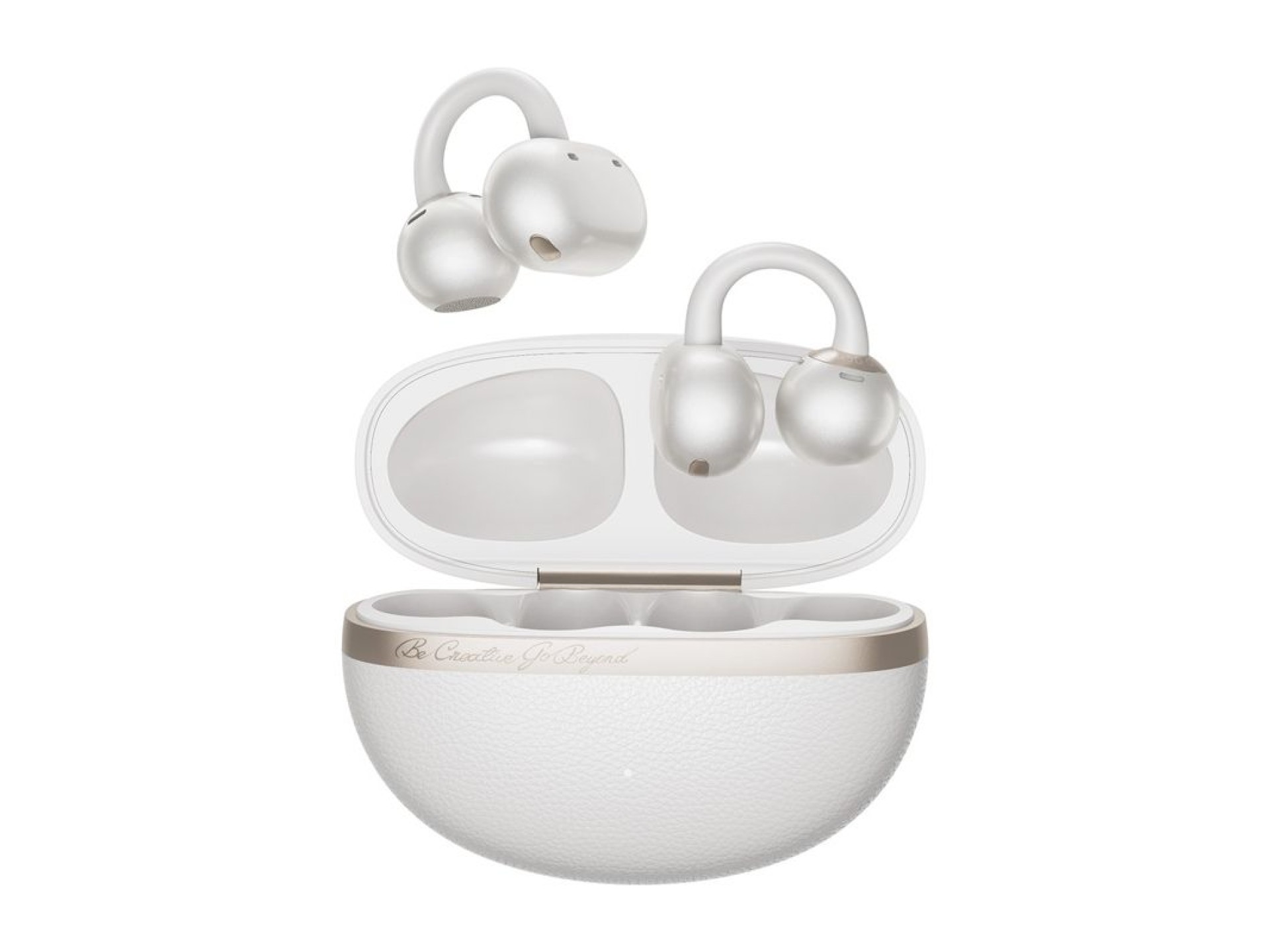 Fones de ouvido sem fio QCY Crossky C50 (branco)