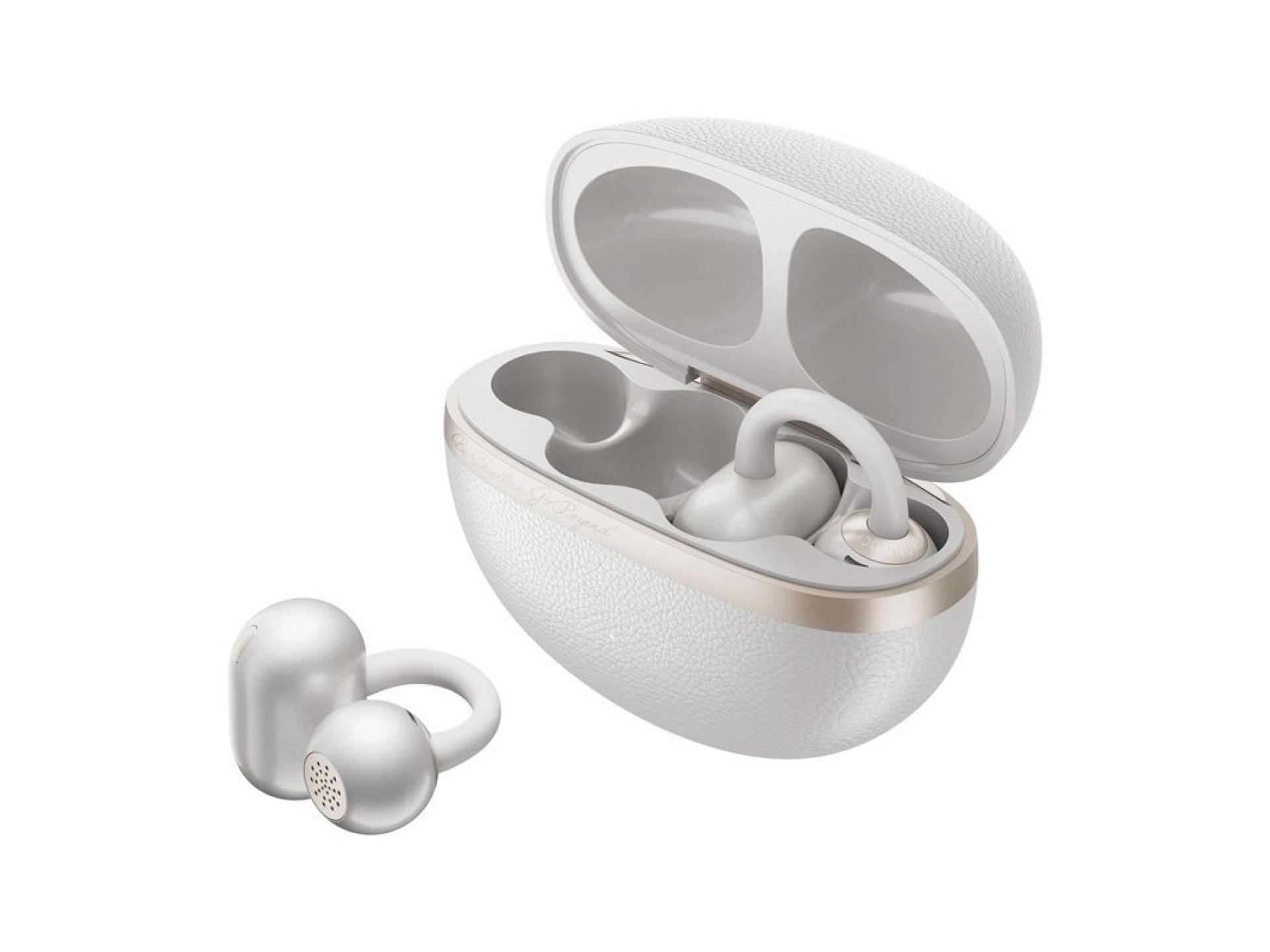 Fones de ouvido sem fio QCY Crossky C50 (branco)