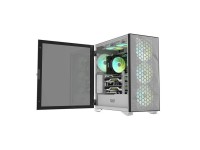 Juego de ventiladores para computadora ARGB Darkflash C6 3 en 1 120x120 (blanco) Juego de ventiladores para computadora ARGB Darkflash C6 3 en 1 120x120 (blanco)