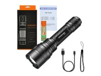 Lanterna Superfire C8-H – 1200lm, USB, 250m, 5 modos Lanterna Superfire C8-H – 1200lm, USB, 250m, 5 modos