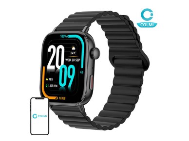 Colmi C8 Max smartwatch with magnetic strap (black)