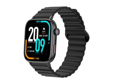 Rel�gio inteligente Colmi C8 Max com pulseira magn�tica (preto)