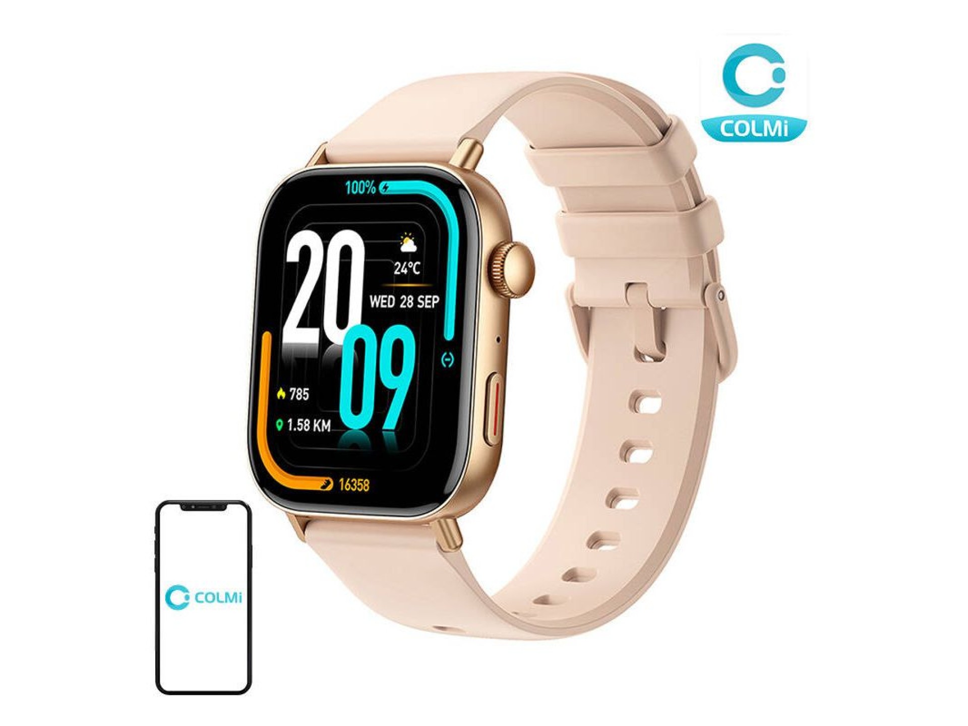 Smartwatch Colmi C8 Max (Zloty)