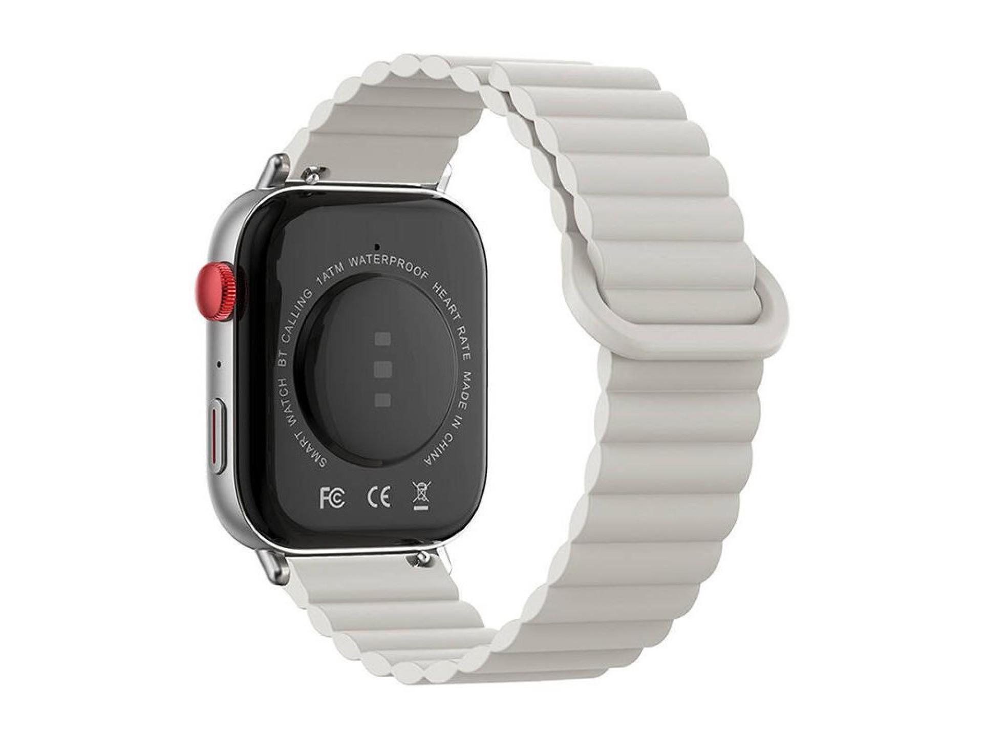 Reloj inteligente Colmi C8 Max con correa magnética (plata)