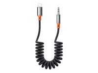 Cable Mcdodo CA-0890 Lightning to 3.5mm AUX mini jack, 1.8m (black) Cable Mcdodo CA-0890 Lightning to 3.5mm AUX mini jack, 1.8m (black)