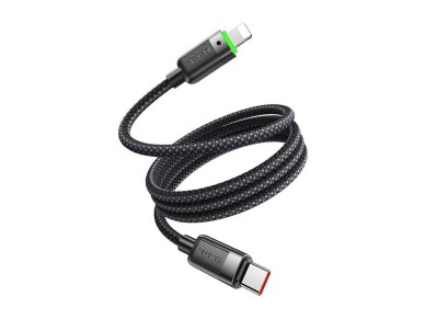 Cabo USB-C para Lightning Mcdodo CA-2010, 36 W, enrolamento autom�tico
