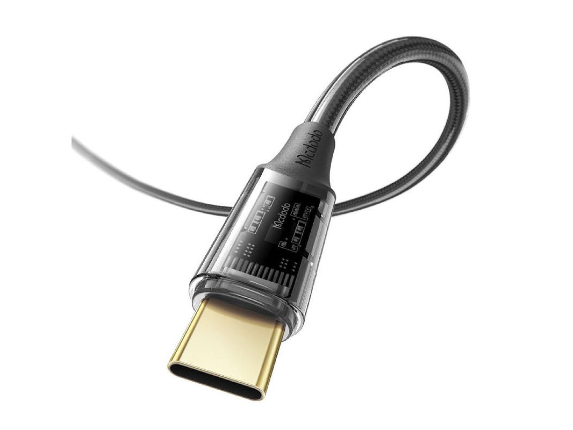 Cable USB-C Mcdodo CA-2092 6A, 1.8m (black)