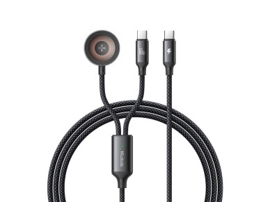 Mcdodo CA-2200 2-in-1 USB-C cable + Apple Watch charger, 60W, 1.2m Mcdodo CA-2200 2-in-1 USB-C cable + Apple Watch charger, 60W, 1.2m