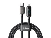 Cable USB-C a Lightning Mcdodo CA-2630, 36 W, pantalla LED, 1,2 m