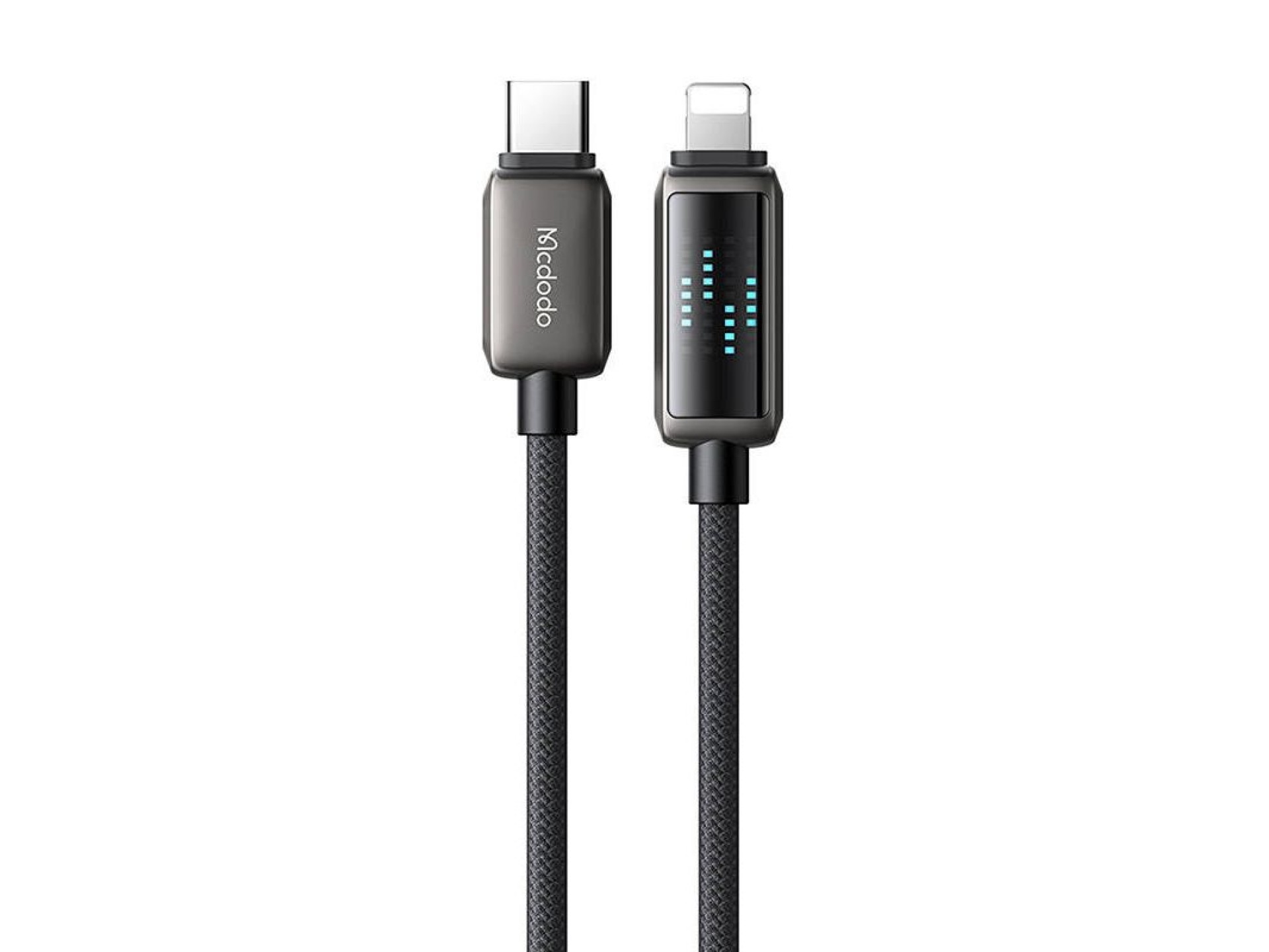 Cable USB-C a Lightning Mcdodo CA-2630, 36 W, pantalla LED, 1,2 m