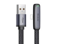 Mcdodo CA-2791 USB to lightning angle cable, 1.8m (black) Mcdodo CA-2791 USB to lightning angle cable, 1.8m (black)