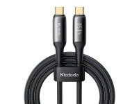 Cabo USB-C para USB-C Mcdodo CA-2990, PD 140 W, 1,2 m (preto) Cabo USB-C para USB-C Mcdodo CA-2990, PD 140 W, 1,2 m (preto)