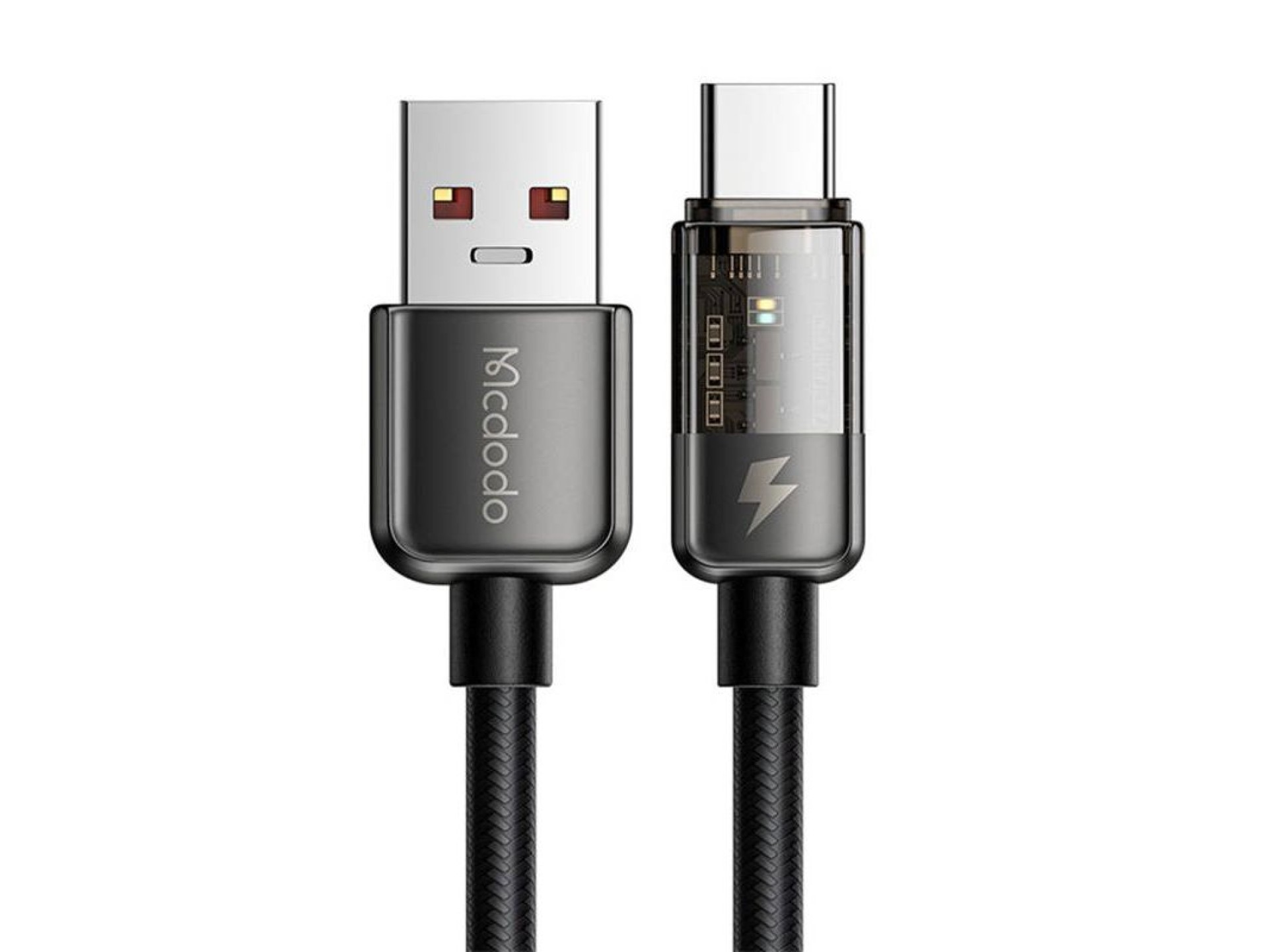 Cabo USB-C Mcdodo CA-3151 6A, 1,8m (preto)
