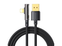 USB to lightning prism 90 degree cable Mcdodo CA-3511, 1.8m (black) USB to lightning prism 90 degree cable Mcdodo CA-3511, 1.8m (black)
