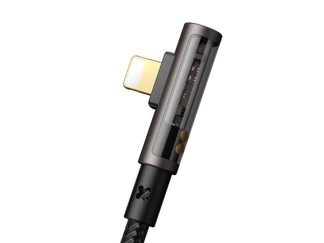 USB to lightning prism 90 degree cable Mcdodo CA-3511, 1.8m (black)