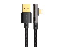 USB to lightning prism 90 degree cable Mcdodo CA-3511, 1.8m (black) USB to lightning prism 90 degree cable Mcdodo CA-3511, 1.8m (black)
