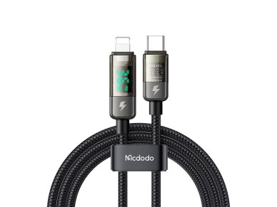Mcdodo CA-3600 USB-C to Lightning cable, auto power off, 36W, 1.2m (black) Mcdodo CA-3600 USB-C to Lightning cable, auto power off, 36W, 1.2m (black)