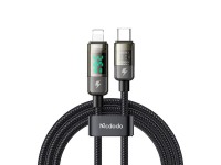 Cable USB-C a Lightning Mcdodo CA-3600, apagado automático, 36 W, 1,2 m (negro) Cable USB-C a Lightning Mcdodo CA-3600, apagado automático, 36 W, 1,2 m (negro)