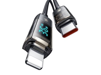 Mcdodo CA-3600 USB-C to Lightning cable, auto power off, 36W, 1.2m (black) Mcdodo CA-3600 USB-C to Lightning cable, auto power off, 36W, 1.2m (black)