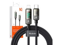 Cable USB-C a Lightning Mcdodo CA-3600, apagado automático, 36 W, 1,2 m (negro) Cable USB-C a Lightning Mcdodo CA-3600, apagado automático, 36 W, 1,2 m (negro)