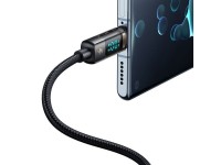 Cabo USB-A para USB-C Mcdodo CA-3630, desligamento automático, PD 100 W, 1,2 m (preto) Cabo USB-A para USB-C Mcdodo CA-3630, desligamento automático, PD 100 W, 1,2 m (preto)