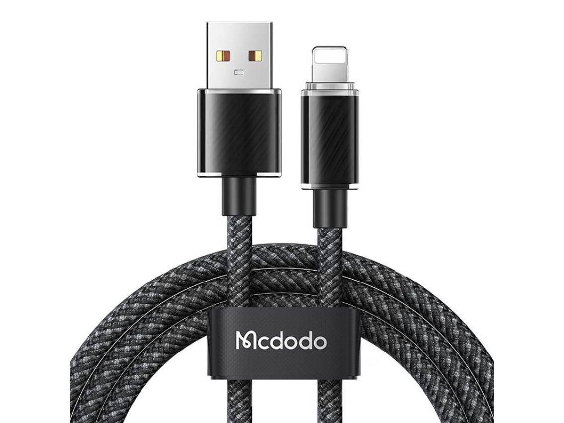 Cable USB-A to Lightning Mcdodo CA-3640, 1,2m (black)
