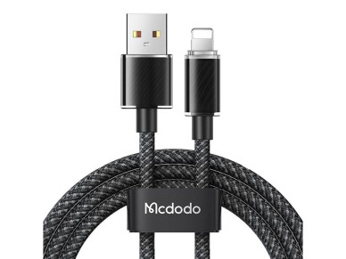 Cable USB-A to Lightning Mcdodo CA-3640, 1,2m (black) Cable USB-A to Lightning Mcdodo CA-3640, 1,2m (black)