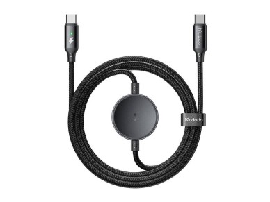 Mcdodo CA-4170 2-in-1 USB-C cable + Samsung Watch wireless charger, 60W, 1.5m Mcdodo CA-4170 2-in-1 USB-C cable + Samsung Watch wireless charger, 60W, 1.5m