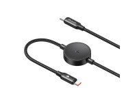 Cabo USB-C 2 em 1 Mcdodo CA-4170 + carregador sem fio para Samsung Watch, 60 W, 1,5 m Cabo USB-C 2 em 1 Mcdodo CA-4170 + carregador sem fio para Samsung Watch, 60 W, 1,5 m
