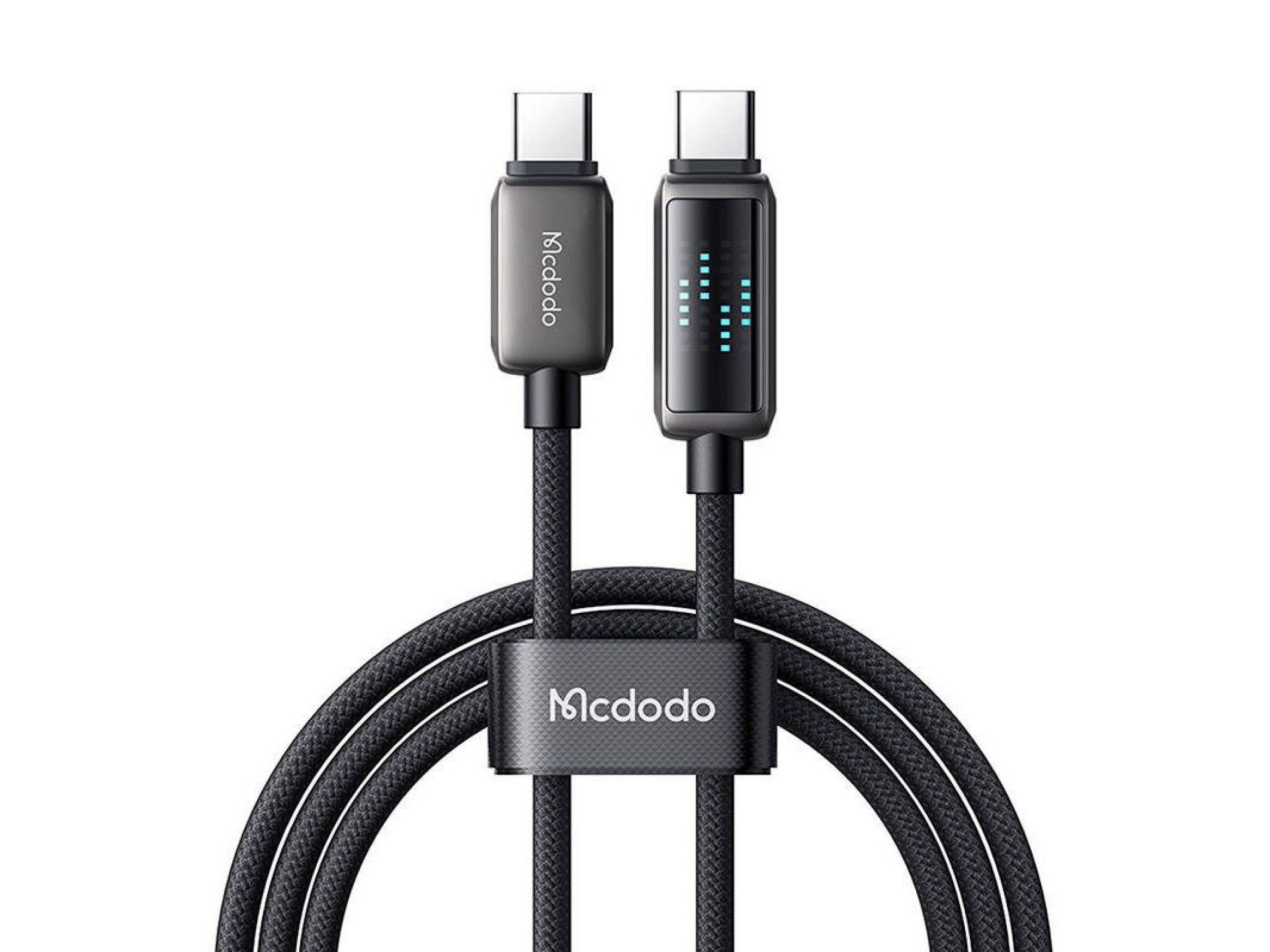 Cabo USB-C para USB-C Mcdodo CA-4250, 100 W, display LED, 1,2 m